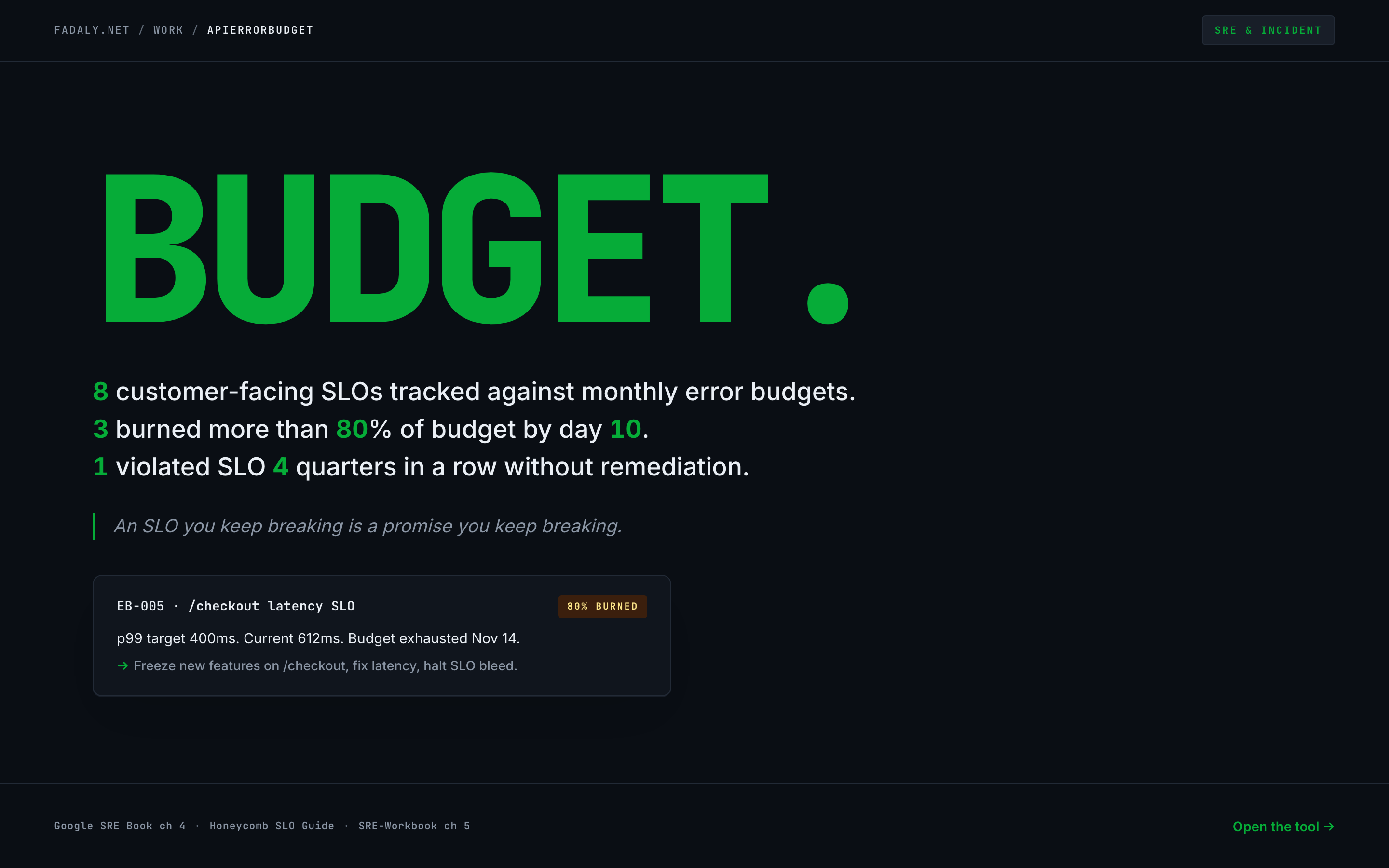 APIErrorBudget — Per-Customer SLA Credit Tracker thumbnail