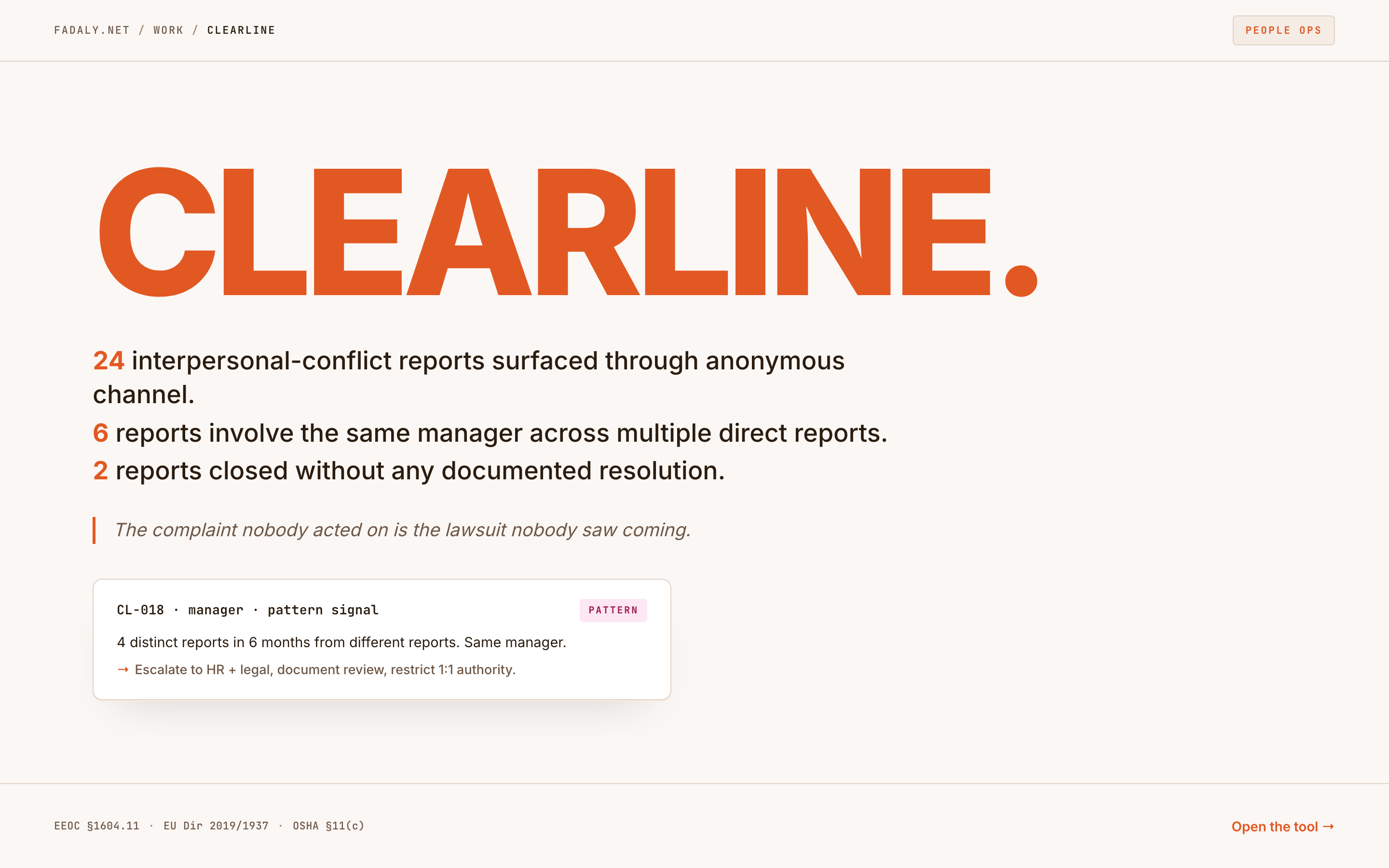 ClearLine — AI Content Compliance Audit thumbnail