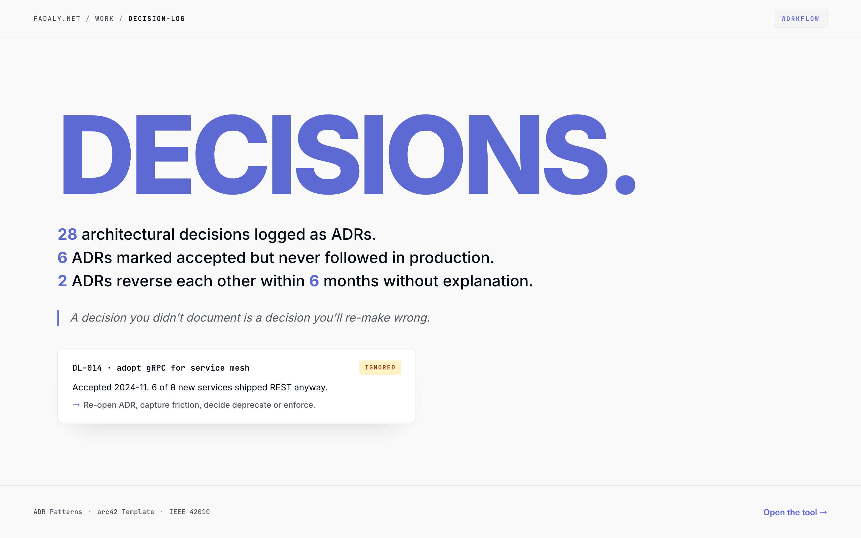 DecisionLog — AI Decision Audit Trail thumbnail