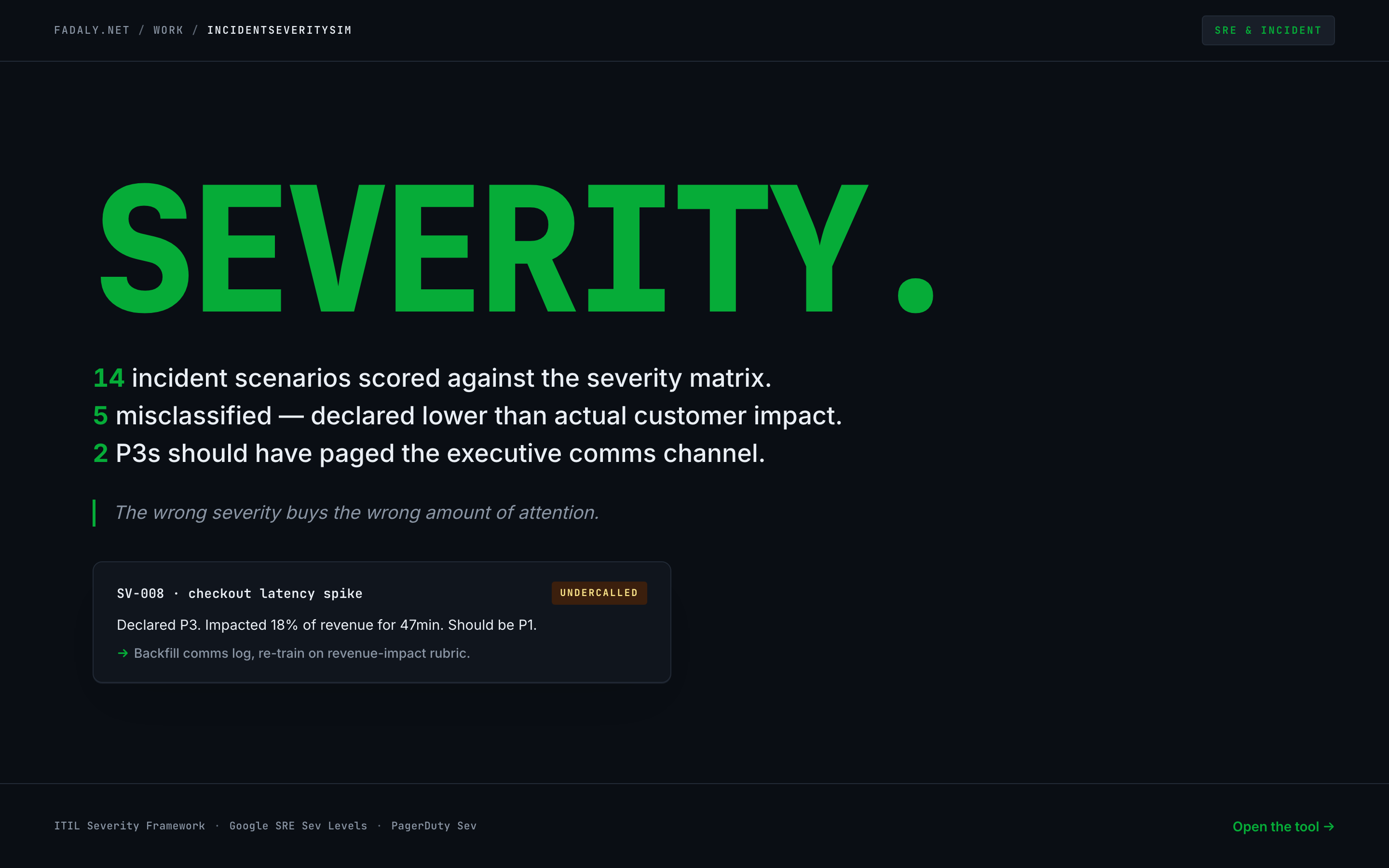 IncidentSeveritySim — Severity Classification Trainer thumbnail