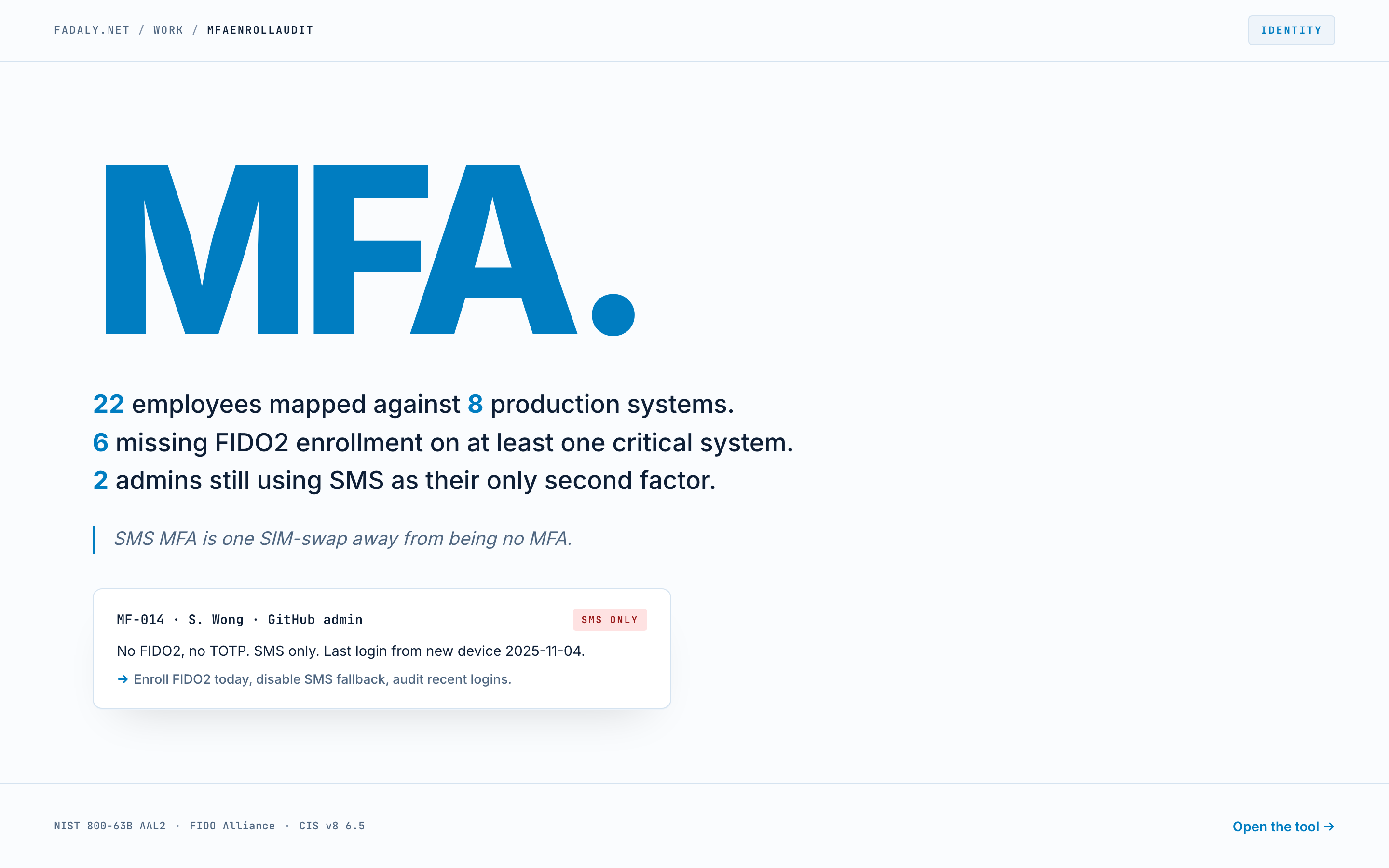 MFAEnrollAudit — Per-User MFA Enrollment Audit thumbnail