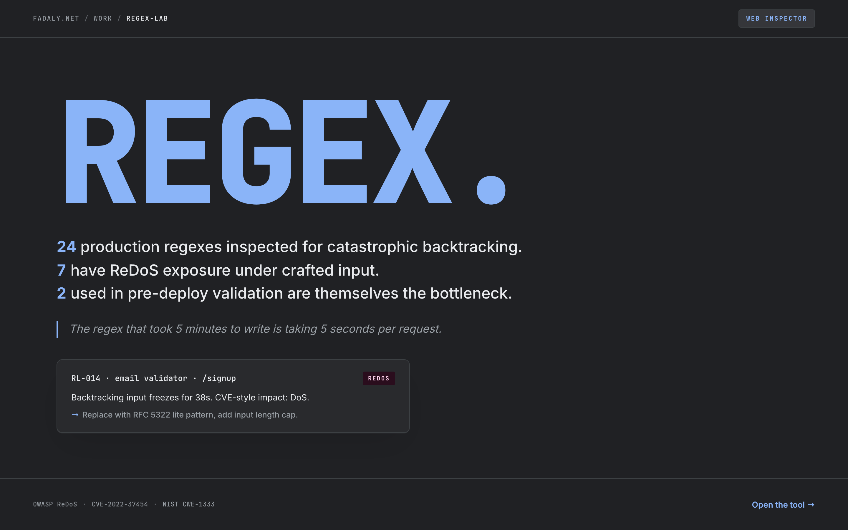 Regex Lab — Interactive Playground thumbnail