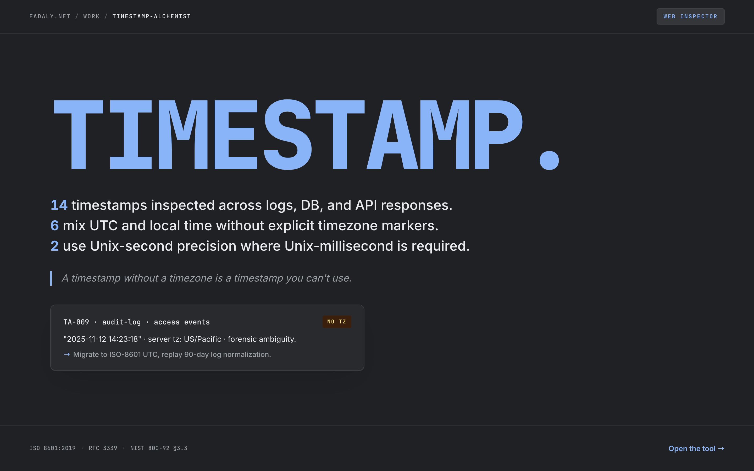 Timestamp Alchemist — Convert Any Time Format thumbnail